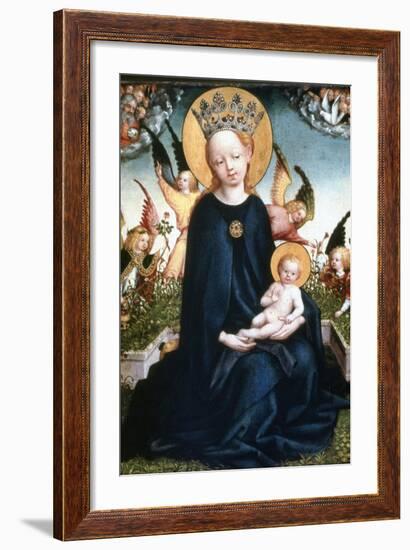 Virgin and Child, 15th Century-Martin Schongauer-Framed Giclee Print