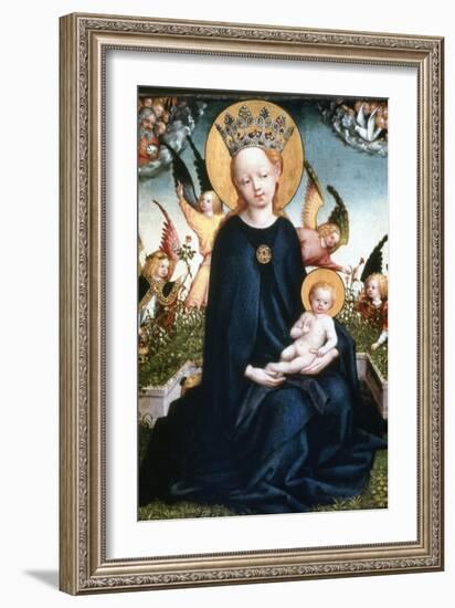 Virgin and Child, 15th Century-Martin Schongauer-Framed Giclee Print