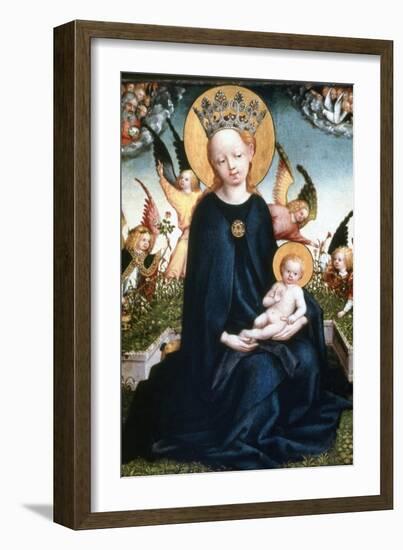 Virgin and Child, 15th Century-Martin Schongauer-Framed Giclee Print