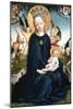 Virgin and Child, 15th Century-Martin Schongauer-Mounted Giclee Print