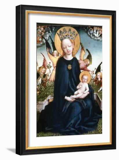 Virgin and Child, 15th Century-Martin Schongauer-Framed Giclee Print