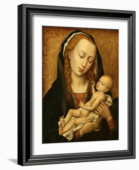 Virgin and Child, 15th Century-Rogier van der Weyden-Framed Giclee Print