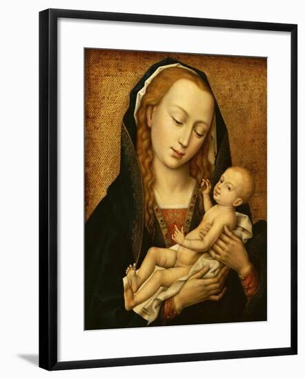 Virgin and Child, 15th Century-Rogier van der Weyden-Framed Giclee Print