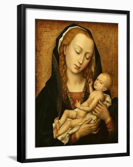 Virgin and Child, 15th Century-Rogier van der Weyden-Framed Giclee Print