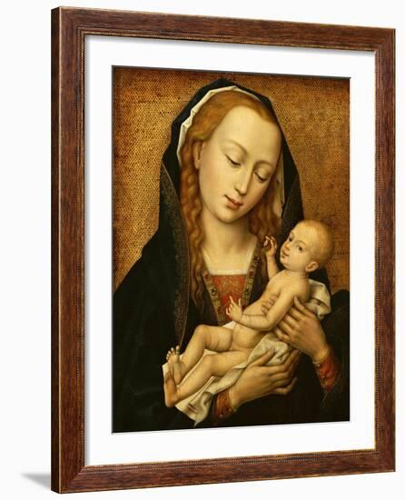 Virgin and Child, 15th Century-Rogier van der Weyden-Framed Giclee Print