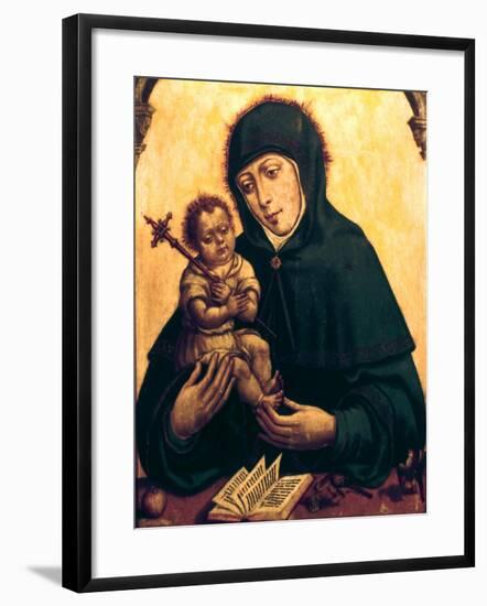 Virgin and Child, 16th Century-null-Framed Giclee Print