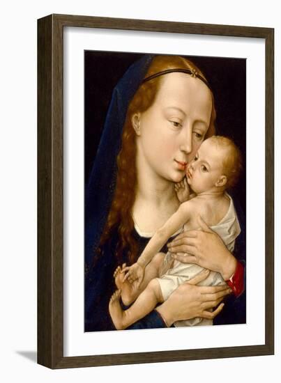 Virgin and Child, after 1454 (Oil on Panel)-Rogier van der Weyden-Framed Giclee Print