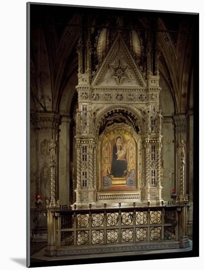 Virgin and Child, by Bernardo Daddi-Bernardo Daddi-Mounted Photographic Print