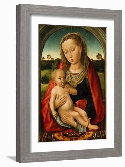 Virgin and Child, c.1487-Hans Memling-Framed Giclee Print