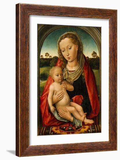 Virgin and Child, c.1487-Hans Memling-Framed Giclee Print