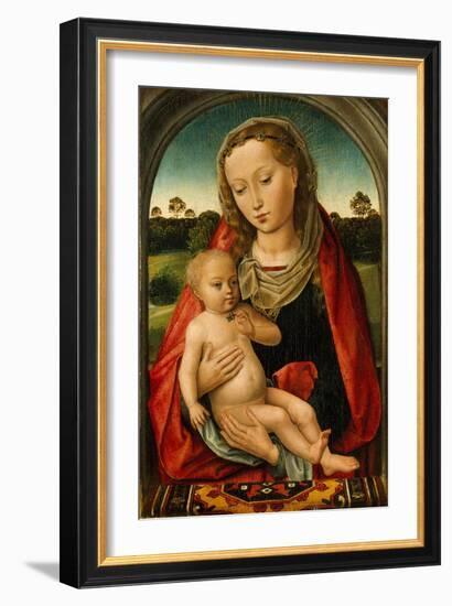 Virgin and Child, c.1487-Hans Memling-Framed Giclee Print