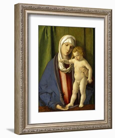 Virgin and Child, C.1488-90-Giovanni Bellini-Framed Giclee Print