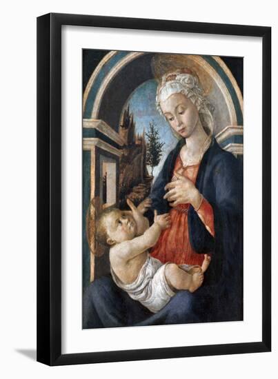 Virgin and Child, C1444-1510-Sandro Botticelli-Framed Giclee Print