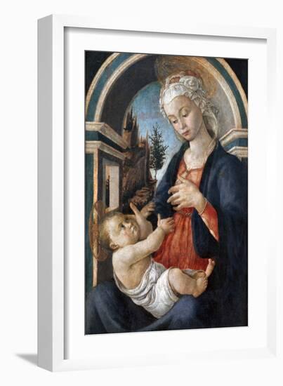 Virgin and Child, C1444-1510-Sandro Botticelli-Framed Giclee Print