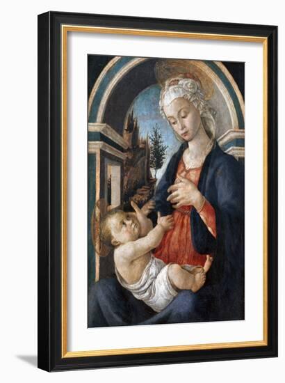 Virgin and Child, C1444-1510-Sandro Botticelli-Framed Giclee Print