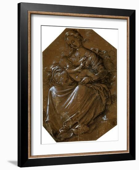 'Virgin and Child', c1500-1545-Hans Baldung-Framed Giclee Print