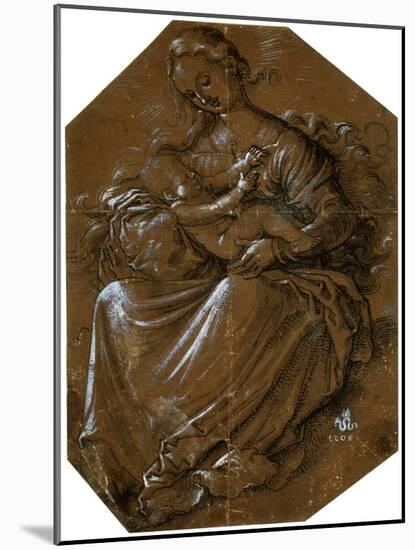 'Virgin and Child', c1500-1545-Hans Baldung-Mounted Giclee Print