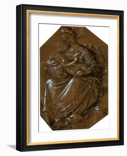 'Virgin and Child', c1500-1545-Hans Baldung-Framed Giclee Print