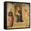 Virgin and Child Enthroned, with St James and St Sebastian-Lorenzo Costa-Framed Premier Image Canvas