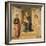 Virgin and Child Enthroned, with St James and St Sebastian-Lorenzo Costa-Framed Giclee Print