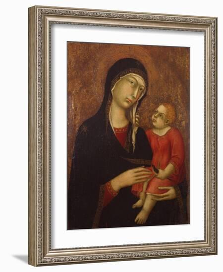 Virgin and Child, First Third of the 14th C-Simone Di Martini-Framed Giclee Print