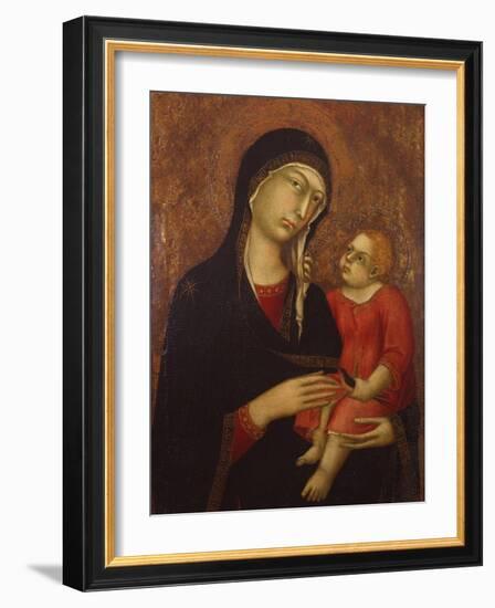 Virgin and Child, First Third of the 14th C-Simone Di Martini-Framed Giclee Print