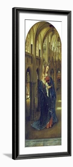 Virgin and Child in a Church-Jan van Eyck-Framed Giclee Print