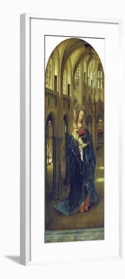 Virgin and Child in a Church-Jan van Eyck-Framed Giclee Print