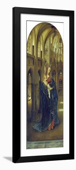 Virgin and Child in a Church-Jan van Eyck-Framed Giclee Print