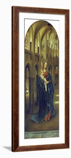 Virgin and Child in a Church-Jan van Eyck-Framed Giclee Print