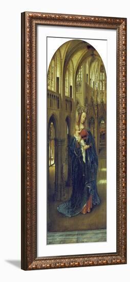 Virgin and Child in a Church-Jan van Eyck-Framed Giclee Print