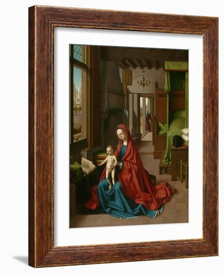 Virgin and Child in a Domestic Interior, 1460-67-Petrus Christus-Framed Giclee Print