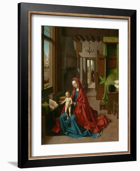 Virgin and Child in a Domestic Interior, 1460-67-Petrus Christus-Framed Giclee Print