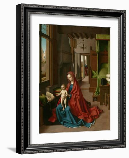 Virgin and Child in a Domestic Interior, 1460-67-Petrus Christus-Framed Giclee Print