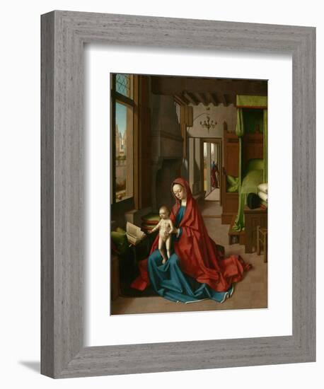 Virgin and Child in a Domestic Interior, 1460-67-Petrus Christus-Framed Giclee Print