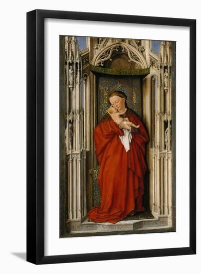 Virgin and Child in a Niche, c.1500-Netherlandish School-Framed Giclee Print