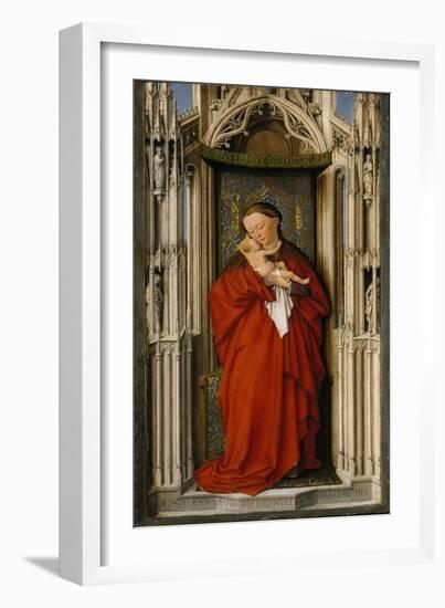 Virgin and Child in a Niche, c.1500-Netherlandish School-Framed Giclee Print