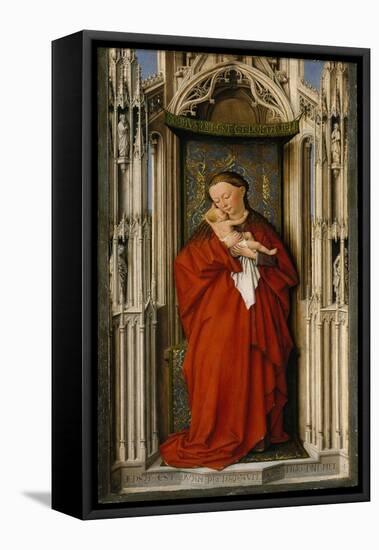 Virgin and Child in a Niche, c.1500-Netherlandish School-Framed Premier Image Canvas