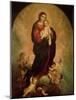 Virgin and Child in Glory, 1673-Bartolome Esteban Murillo-Mounted Giclee Print