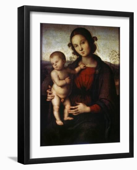 Virgin and Child, Late 15th or Early 16th Century-Perugino-Framed Giclee Print