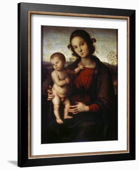 Virgin and Child, Late 15th or Early 16th Century-Perugino-Framed Giclee Print