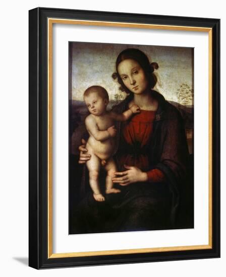 Virgin and Child, Late 15th or Early 16th Century-Perugino-Framed Giclee Print