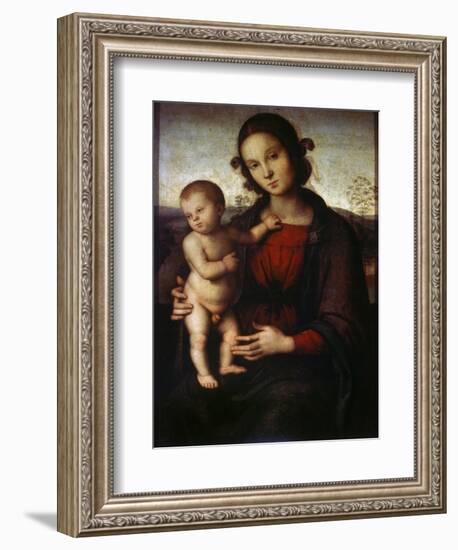 Virgin and Child, Late 15th or Early 16th Century-Perugino-Framed Giclee Print