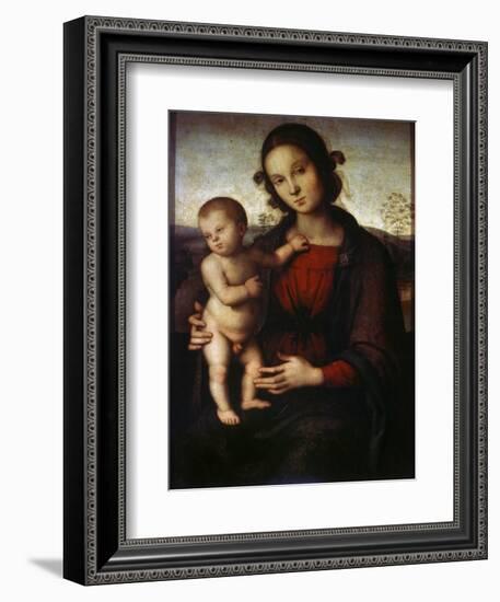 Virgin and Child, Late 15th or Early 16th Century-Perugino-Framed Giclee Print