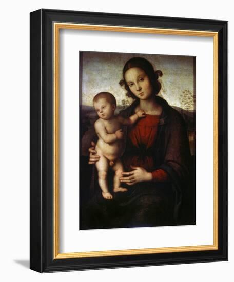 Virgin and Child, Late 15th or Early 16th Century-Perugino-Framed Giclee Print