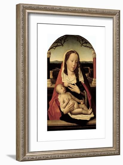 Virgin and Child (Panel)-Jan II Provost-Framed Giclee Print