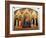 Virgin and Child, St. John the Baptist, St. Dominic, St. Peter the Martyr and St. Thomas Aquinas-Fra Angelico-Framed Giclee Print