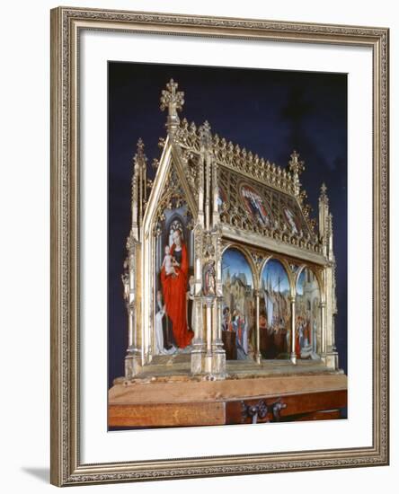 Virgin and Child, St Ursula Shrine, 1489-Hans Memling-Framed Photographic Print