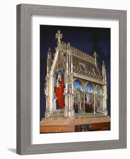 Virgin and Child, St Ursula Shrine, 1489-Hans Memling-Framed Photographic Print