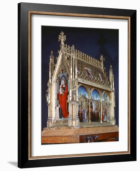 Virgin and Child, St Ursula Shrine, 1489-Hans Memling-Framed Photographic Print